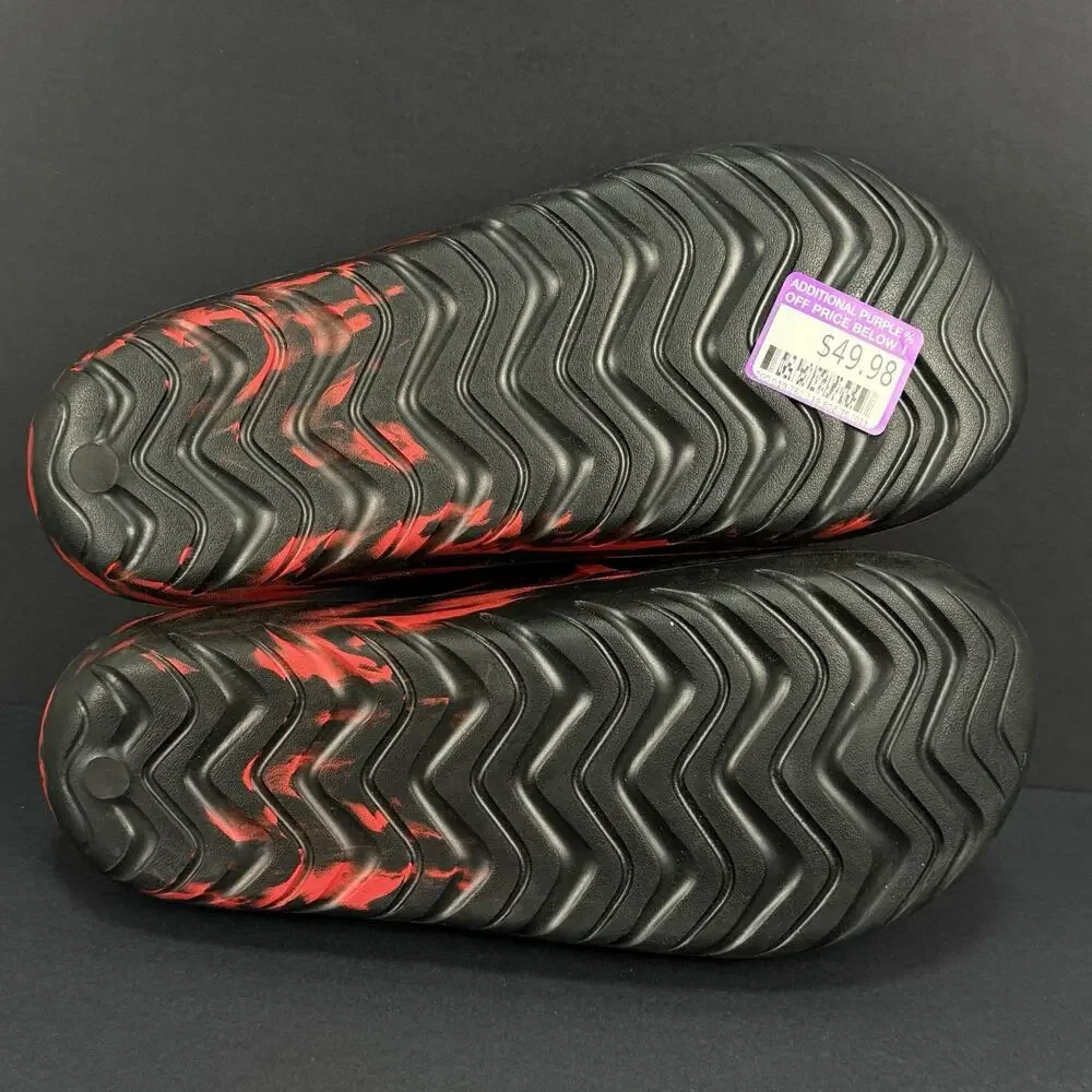 adidas Mahomes Adicane Slides Men’s Size 11 Black Red JH6548 New Without Box